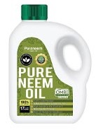 Neem oil as natural repellent for squash bugs