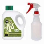 Natural spray for mosquitos using Neem oil