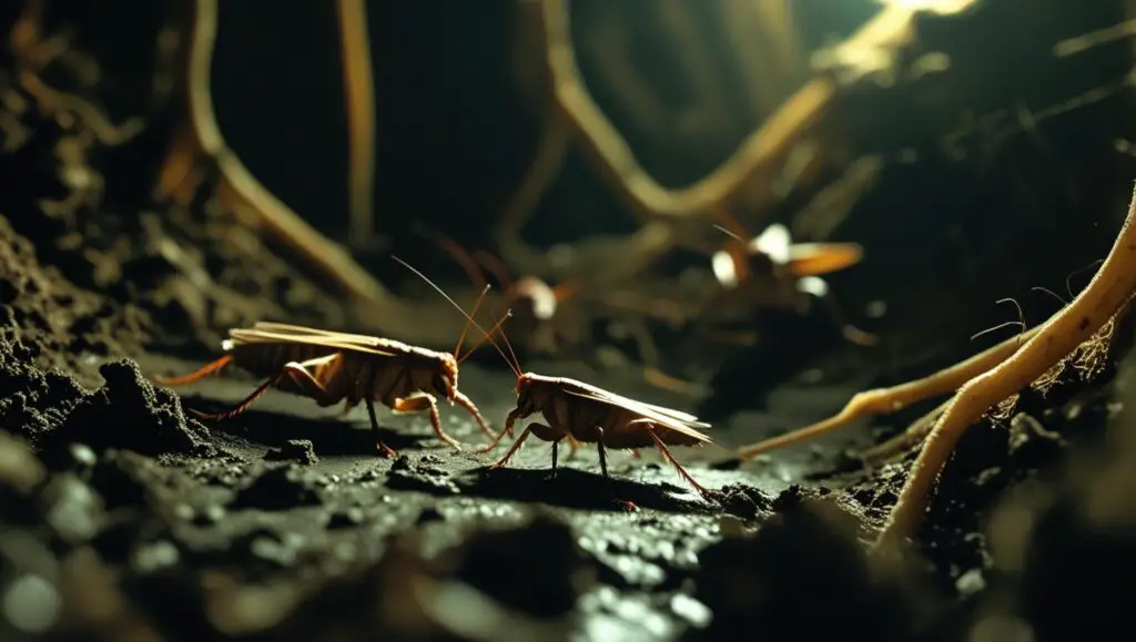 Mole Crickets in lawn