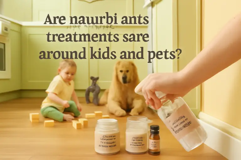 Are natural ants treatments safe around kids and pets?