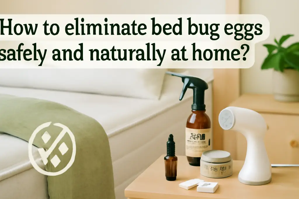 Image showcasing How To Eliminate Bed Bugs Eggs Safely And Naturally At Home?