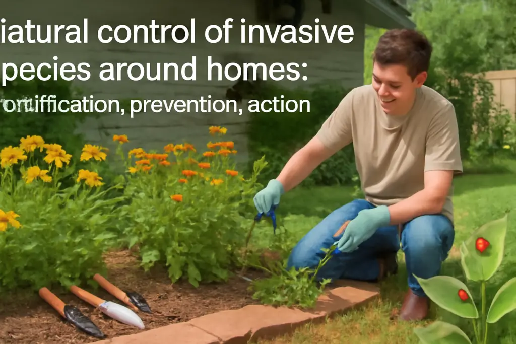 Natural Control of Invasive Species Around Homes: Prevention