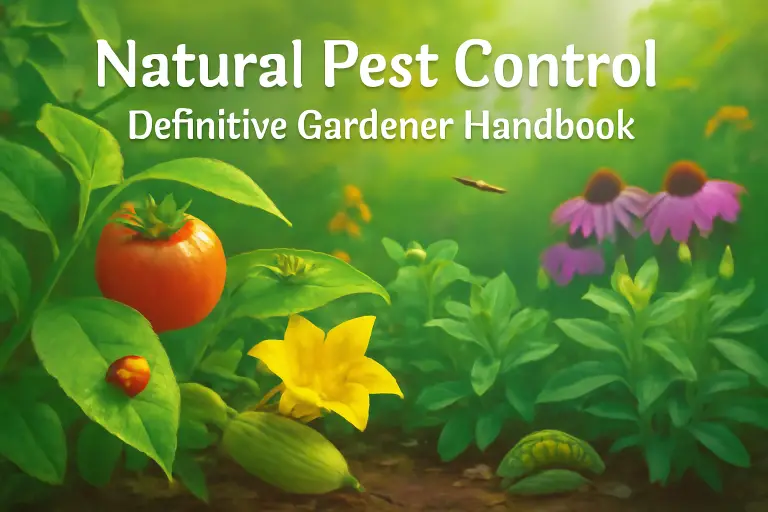 Natural pest control: definitive gardener handbook