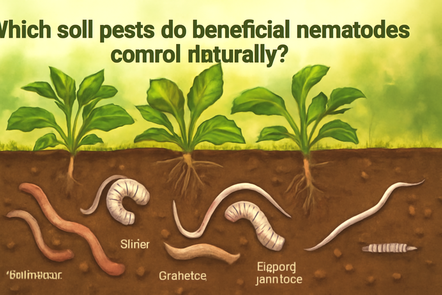 Which Soil Pests Do Beneficial Nematodes Control Naturally?
