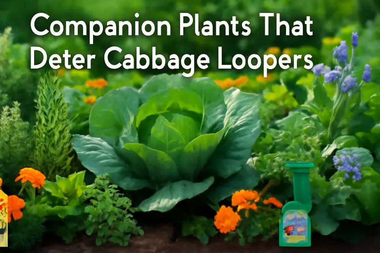 Companion plants that deter cabbage loopers?
