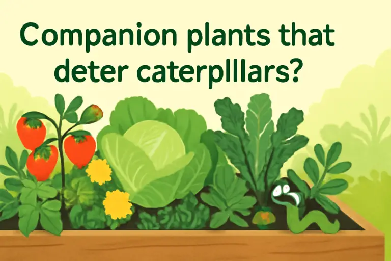 Companion plants that deter caterpillars?