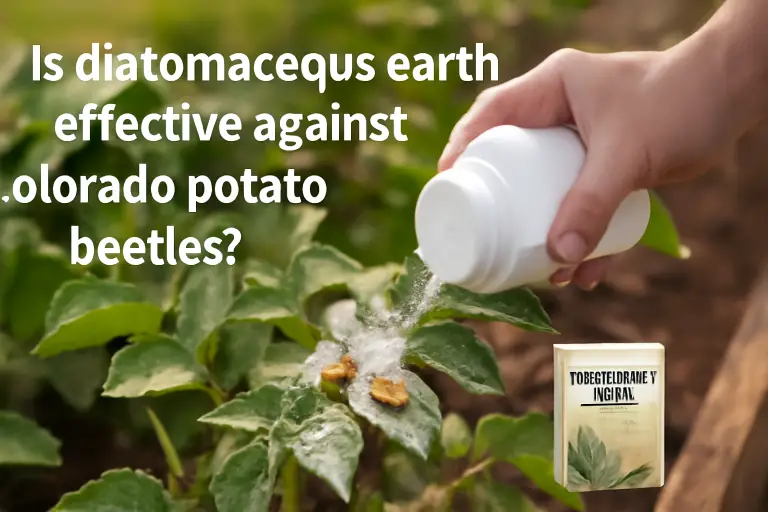 Is diatomaceous earth effective against colorado potato beetles?