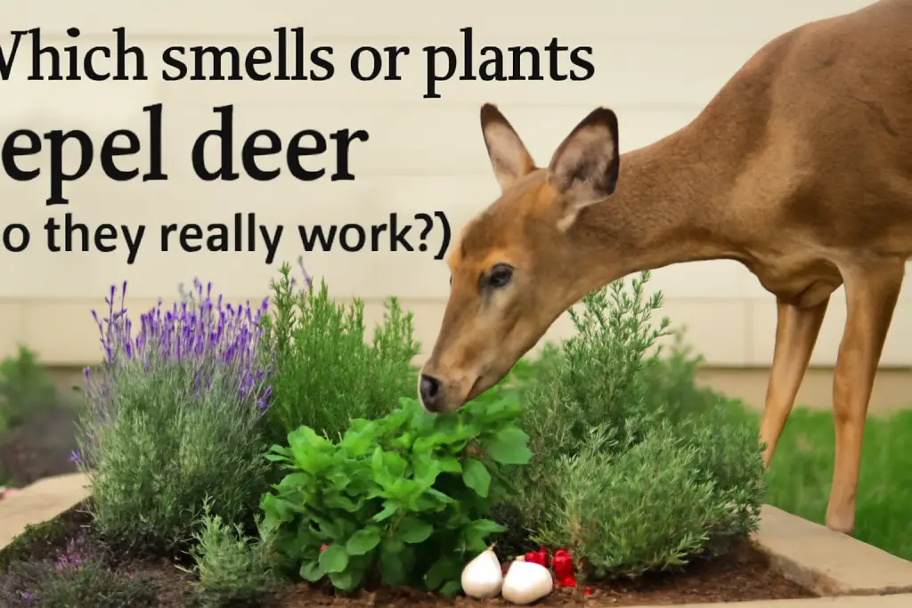 Which smells or plants repel deer (do they really work)?