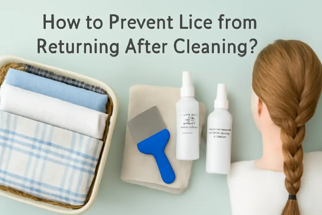 How to prevent lice from returning after cleaning?
