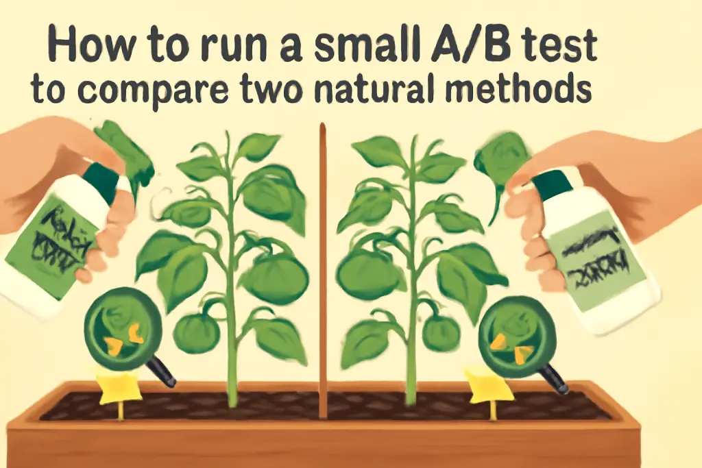 How to run a small A/B test to compare two natural methods