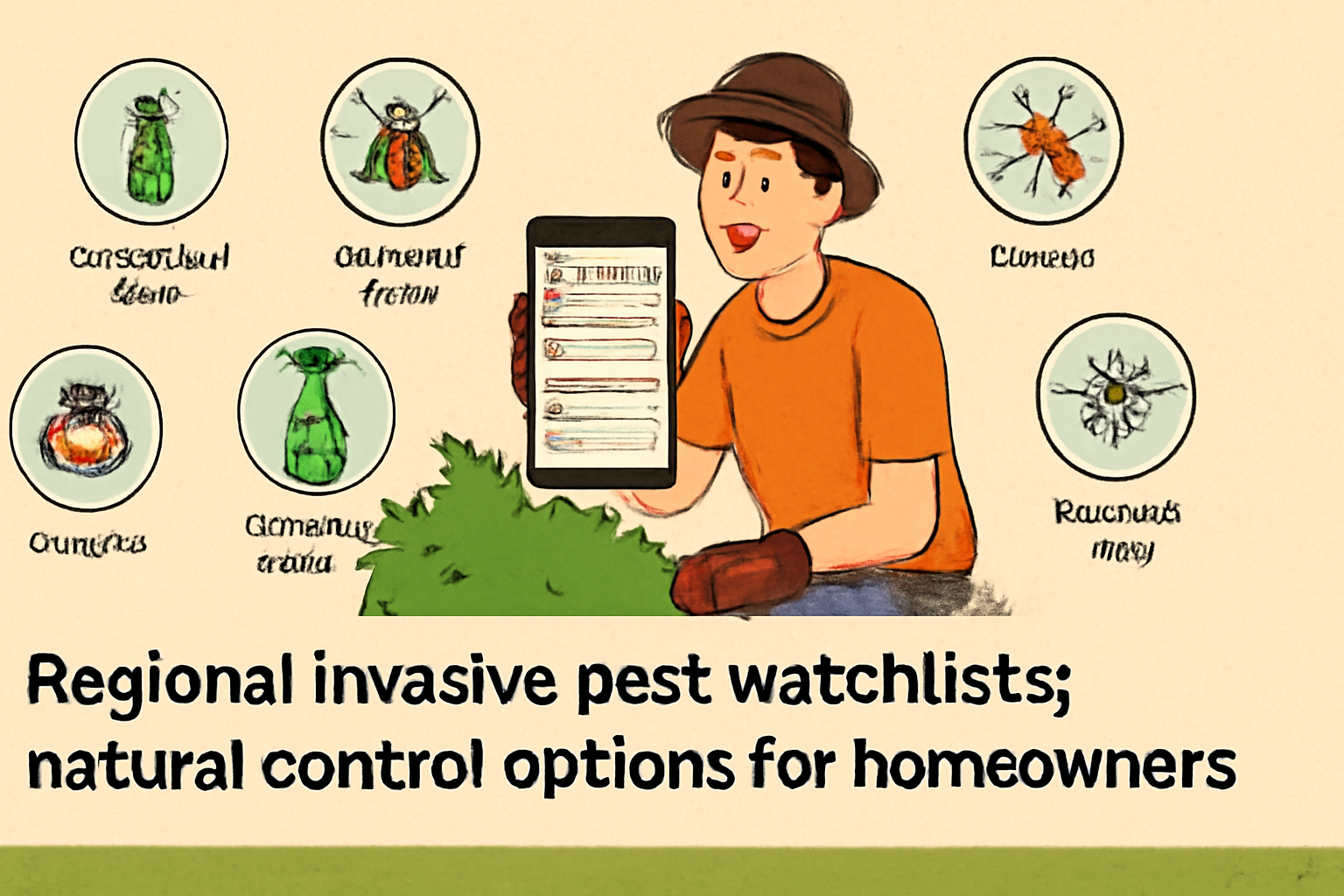 Regional invasive pest watchlists: natural control options for homeowners