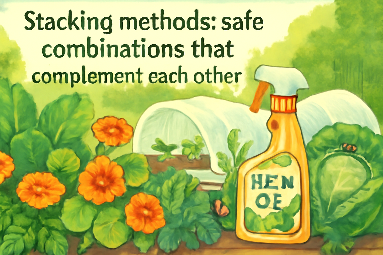 Stacking methods: safe combinations that complement each other