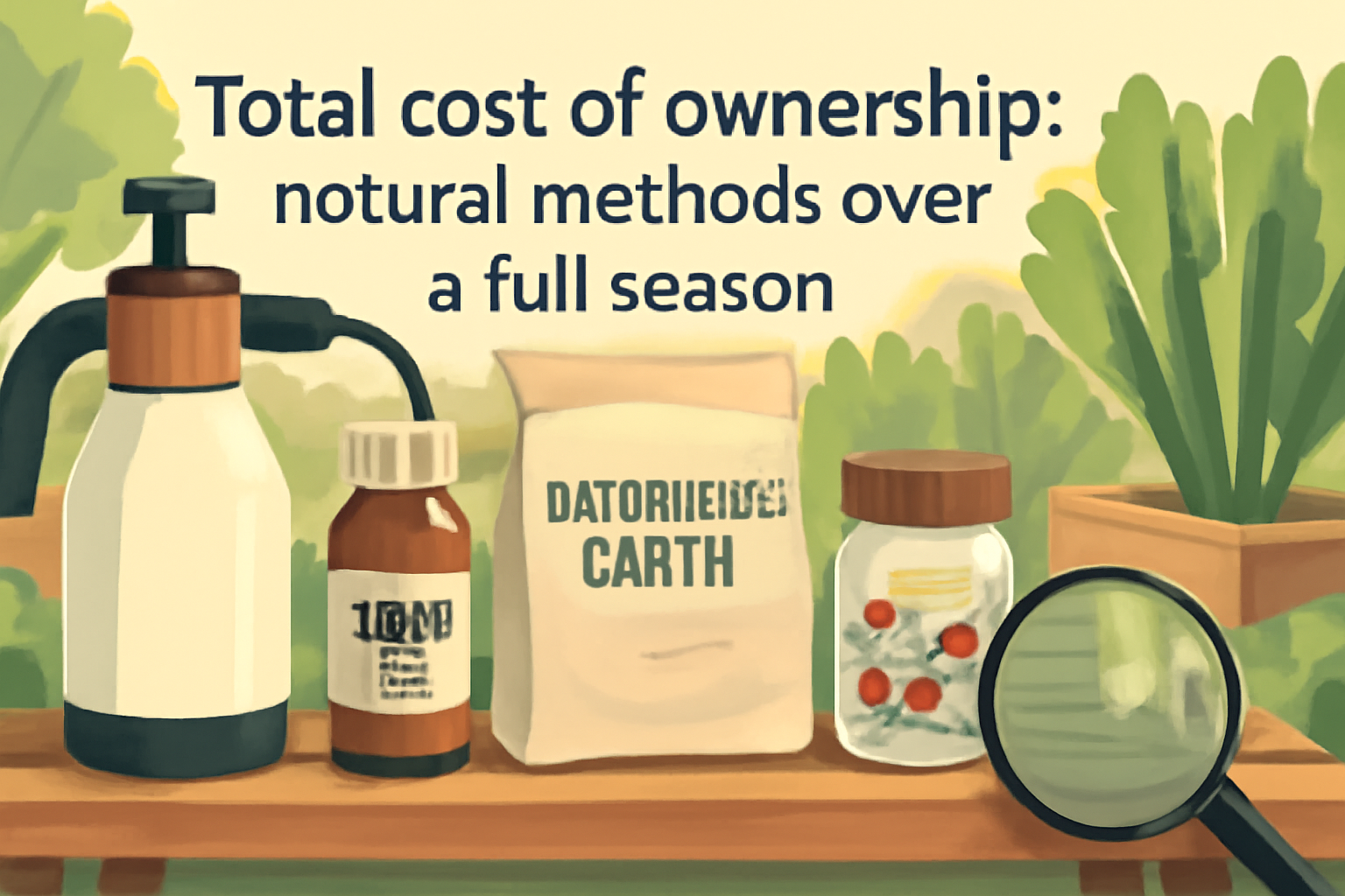 Total cost of ownership: natural methods over a full season