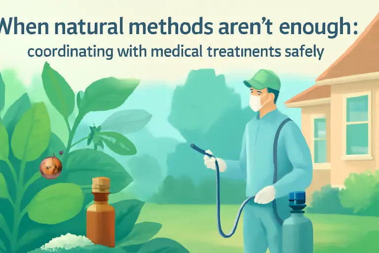 When natural methods aren't enough: coordinating with medical treatments safely