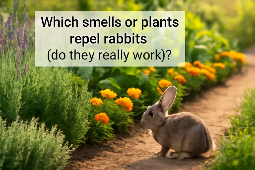 Which smells or plants repel rabbits (do they really work)?