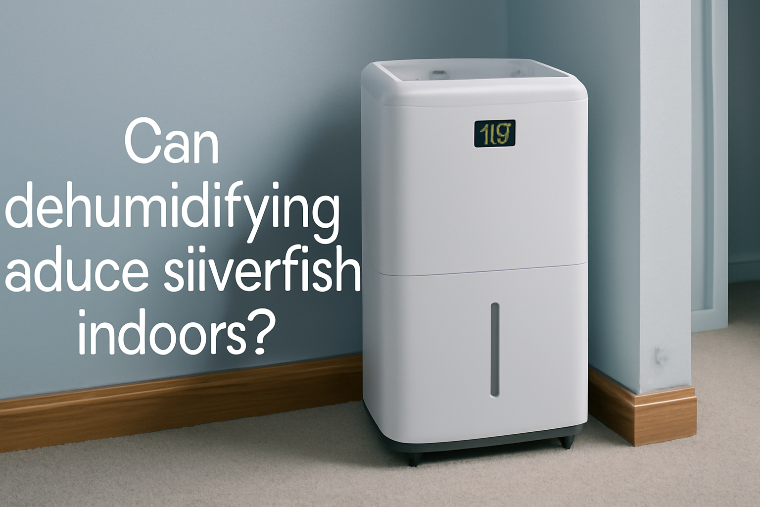 Can dehumidifying reduce silverfish indoors?