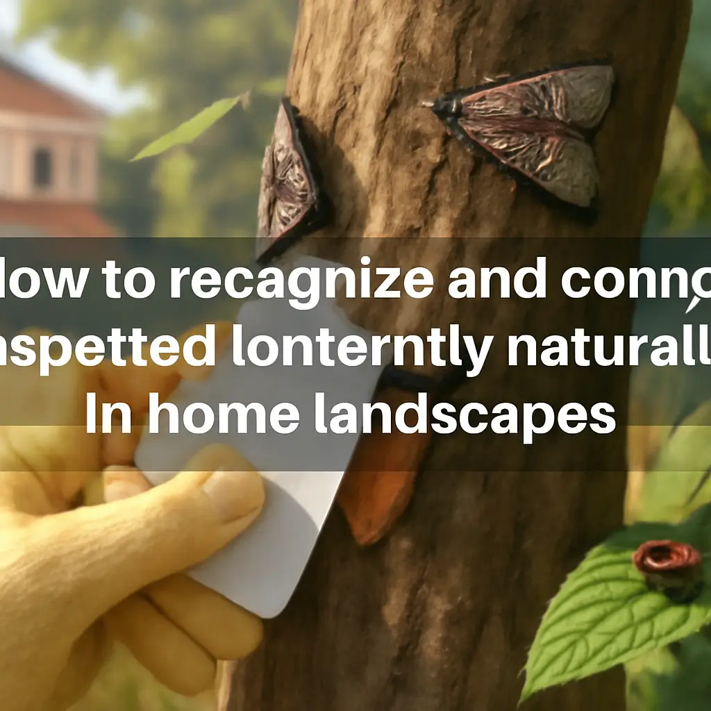 How to recognize and control spotted lanternfly naturally in home landscapes?