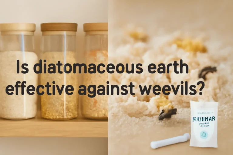 Is diatomaceous earth effective against weevils?